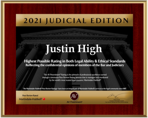 Justin-High-2021-Judicial-Edition-Award