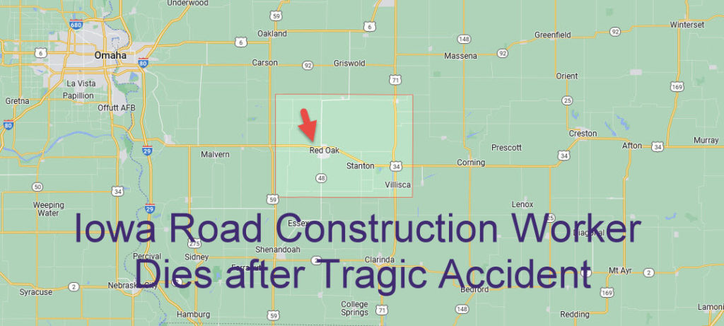 Iowa Road Construction Worker Dies