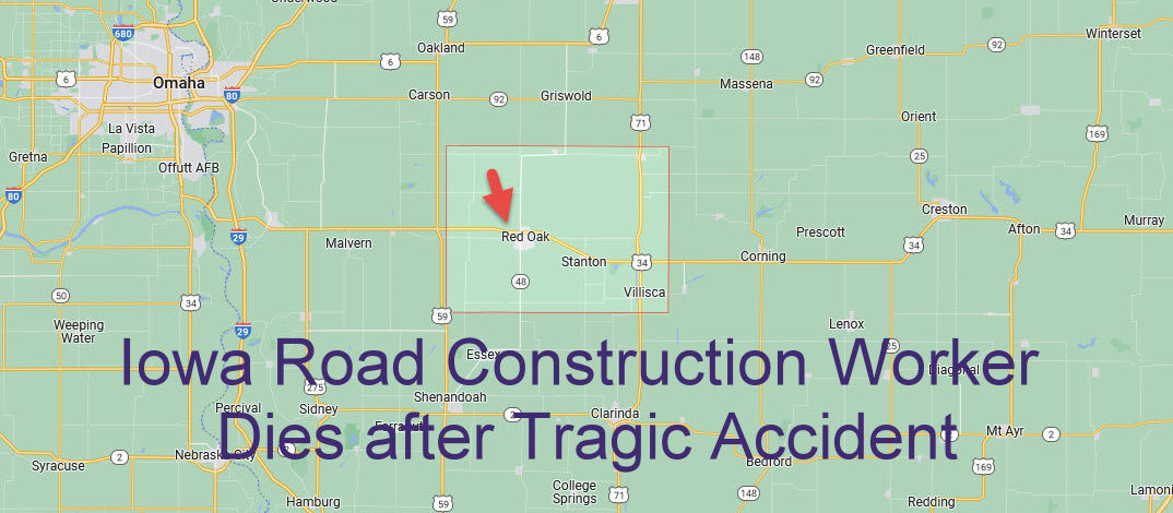 Iowa Road Construction Worker Dies